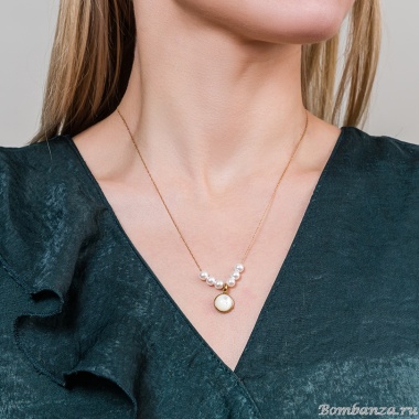 Колье Fiore Luna, SHELL WHITE